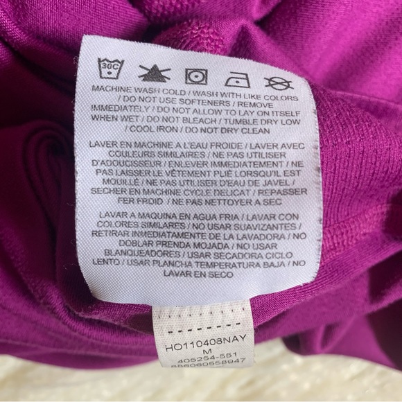 Nike Dri-Fit Miler Purple T-shirt - Picture 15 of 16